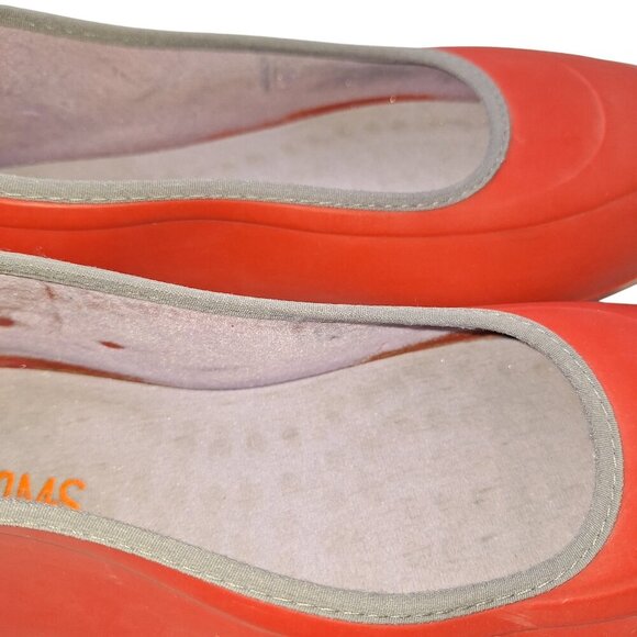 SWIMS Men Medium (Sz 6-7.5)‎ Red Rubber Classic Rain Shoe Cover Galoshes - Picture 6 of 16